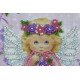 Postcard Bead embroidery kit Lovely angel