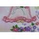 Postcard Bead embroidery kit Lovely angel