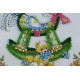 Postcard Bead embroidery kit Sonny