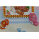 Postcard Bead embroidery kit Beloved daughter