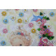 Postcard Bead embroidery kit Present angel