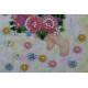 Postcard Bead embroidery kit Present angel