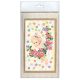 Postcard Bead embroidery kit Present angel