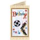 Postcard Bead embroidery kit To my footballer