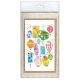 Postcard Bead embroidery kit Flashlights of dreams