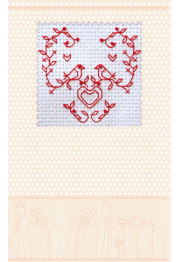 Postcard Cross-stitch kits Lovely birds