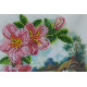 Postcard-envelope for microbead embroidery Provence