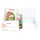 Postcard-envelope for microbead embroidery Provence