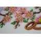 Postcard-envelope for microbead embroidery Wedding birds