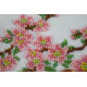 Postcard-envelope for microbead embroidery Wedding birds