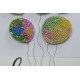 Keychain cross-stitch kit Making dreams come true!