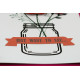 Keychain cross-stitch kit Happiness in little things