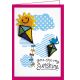 Keychain cross-stitch kit Be pleased of your life!