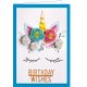 Keychain cross-stitch kit Believe in miracles!