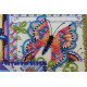 Photo frame kit for bead embroidery "Summer patchwork"