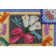 Photo frame kit for bead embroidery "Summer patchwork"