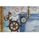Photo frame kit for bead embroidery "Treasures from the sea