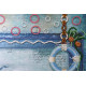 Photo frame kit for bead embroidery "Treasures from the sea