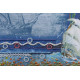 Photo frame kit for bead embroidery "Treasures from the sea