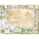 Photo frame kit for bead embroidery "Delicate Lily of the valley"