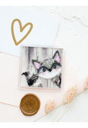 Magnets Bead embroidery kit Who`s there?
