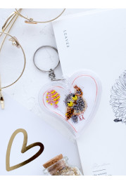 Pendants Bead embroidery kit Smile