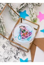 Magnets Bead embroidery kit Following the route
