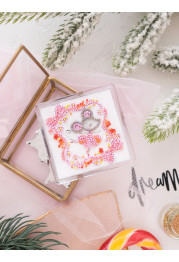 Magnets Bead embroidery kit A little mouse