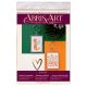 Keychain cross-stitch kit A hare in the stocking