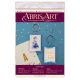 Keychain cross-stitch kit Seal