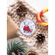 Magnets Bead embroidery kit We are happy with snowing