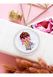 Magnets Bead embroidery kit Sweet-tooth
