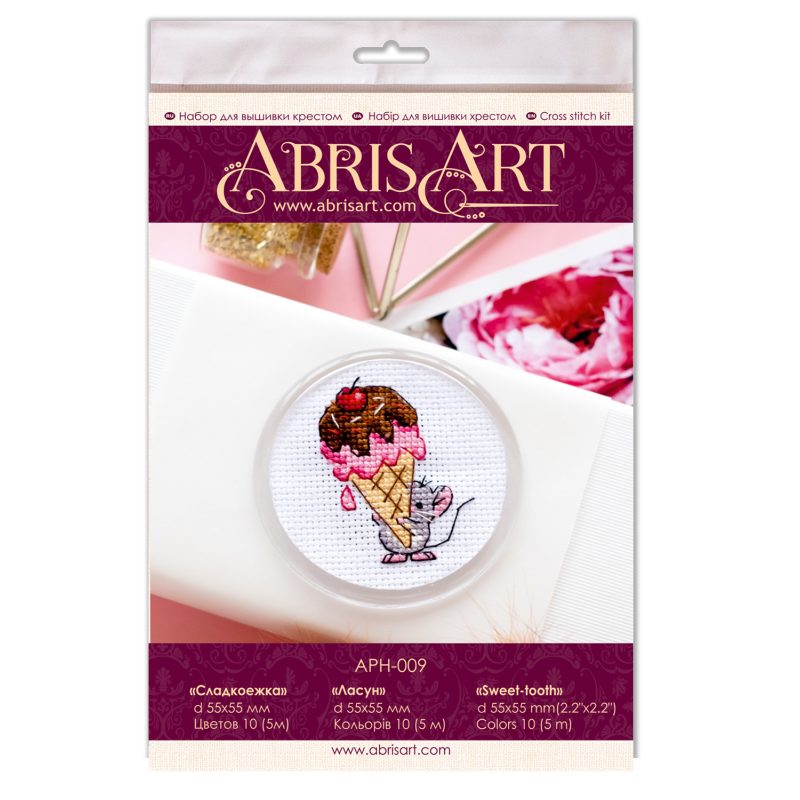 Magnets Bead embroidery kit Sweet-tooth