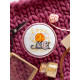 Magnets Bead embroidery kit Kitten with a thread skein
