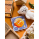Magnets Bead embroidery kit Sleepyhead with red-coloured hair