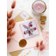 Magnets Bead embroidery kit Bring love