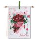 Pennant-kit Bead Embroidery Bouquet with love