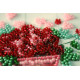 Pennant-kit Bead Embroidery Bouquet with love