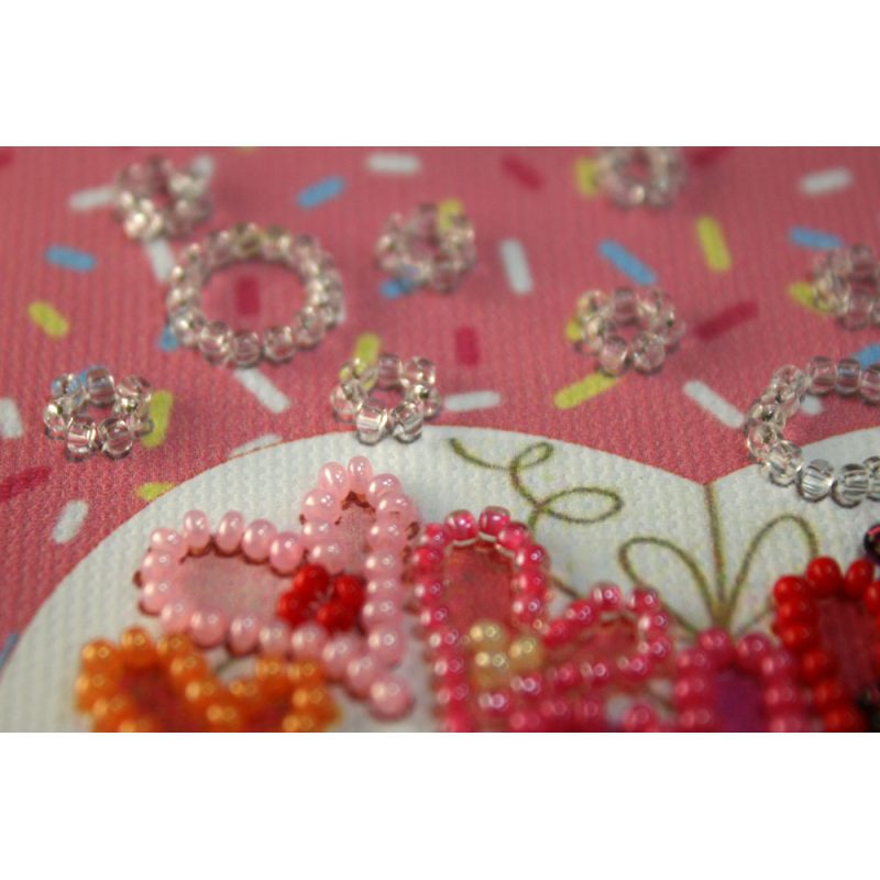 Pennant-kit Bead Embroidery A song of love