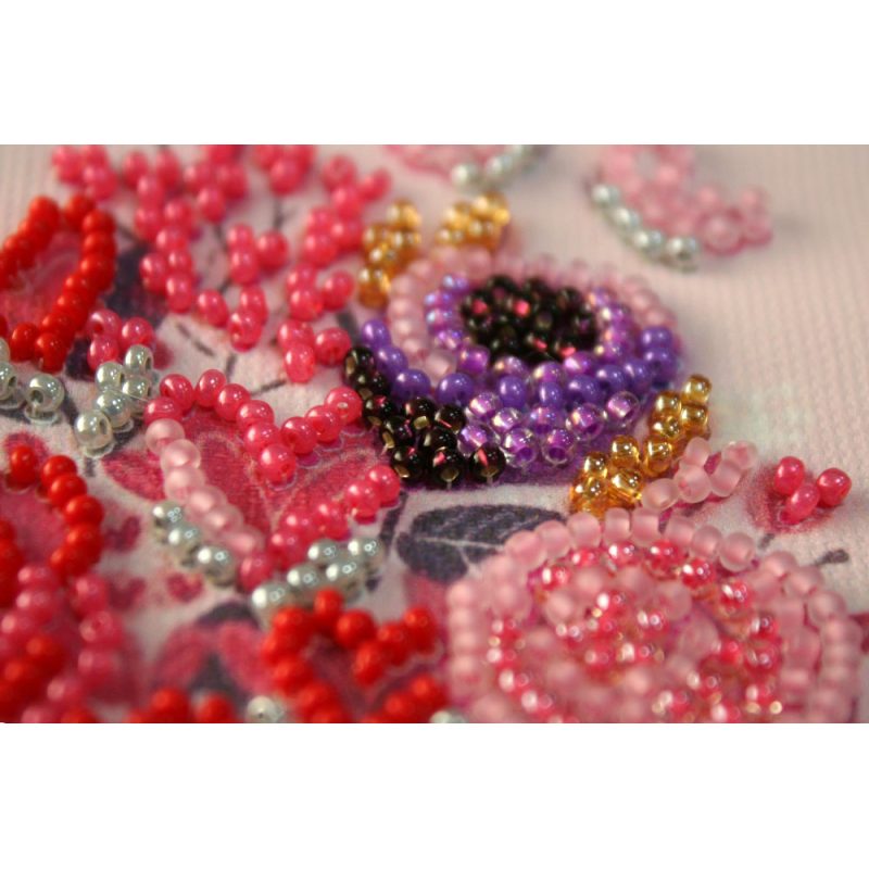 Pennant-kit Bead Embroidery Nice small bunch