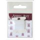 Threads for bead embroidery Titan 100 Ariadna (15 m) color white
