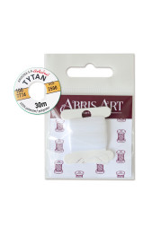 Threads for bead embroidery Titan 100 Ariadna (30 m) color white
