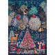 Cross-stitch kits In the winter forest one day