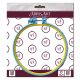 Embroidery hoop Plastic embroidery hoop, blue, d-165 mm