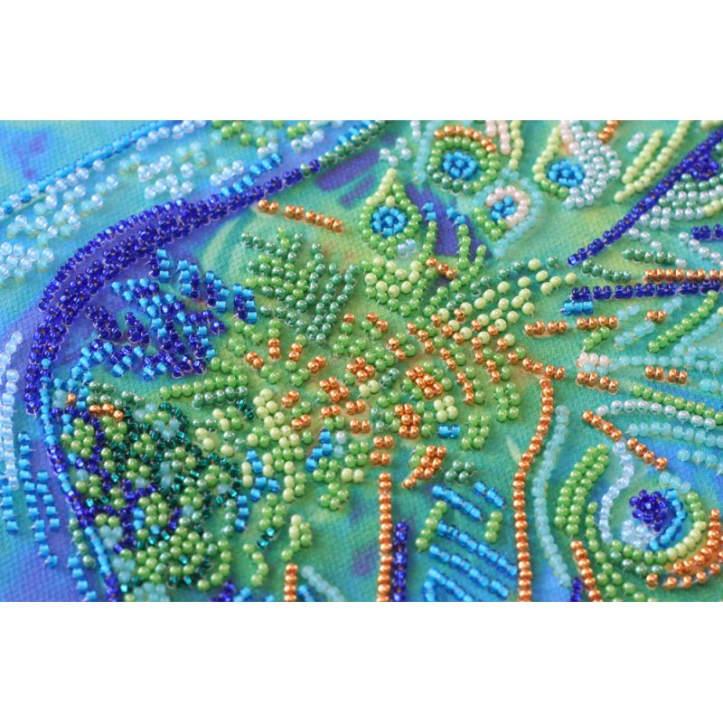 Main Bead Embroidery Kit Royal peacock