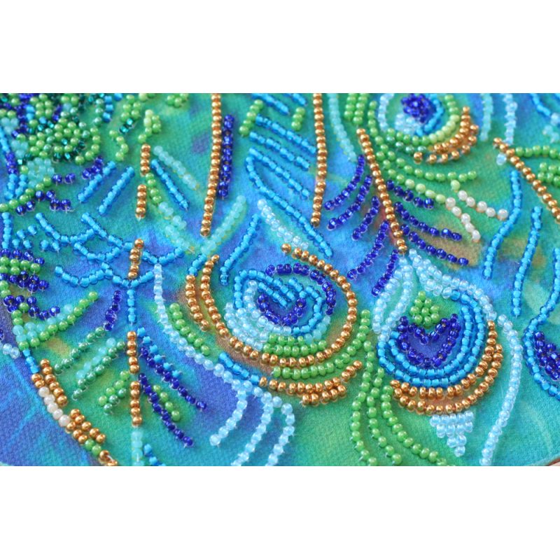 Main Bead Embroidery Kit Royal peacock