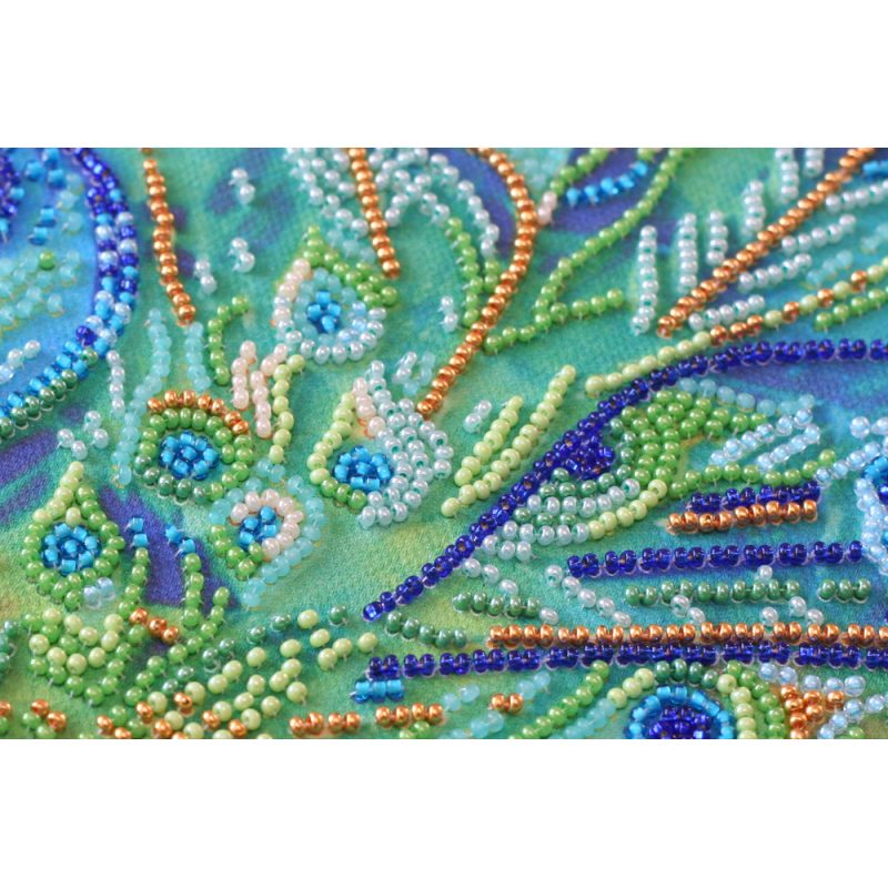 Main Bead Embroidery Kit Royal peacock