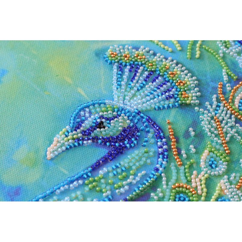 Main Bead Embroidery Kit Royal peacock