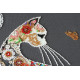 Main Bead Embroidery Kit Cat and moth