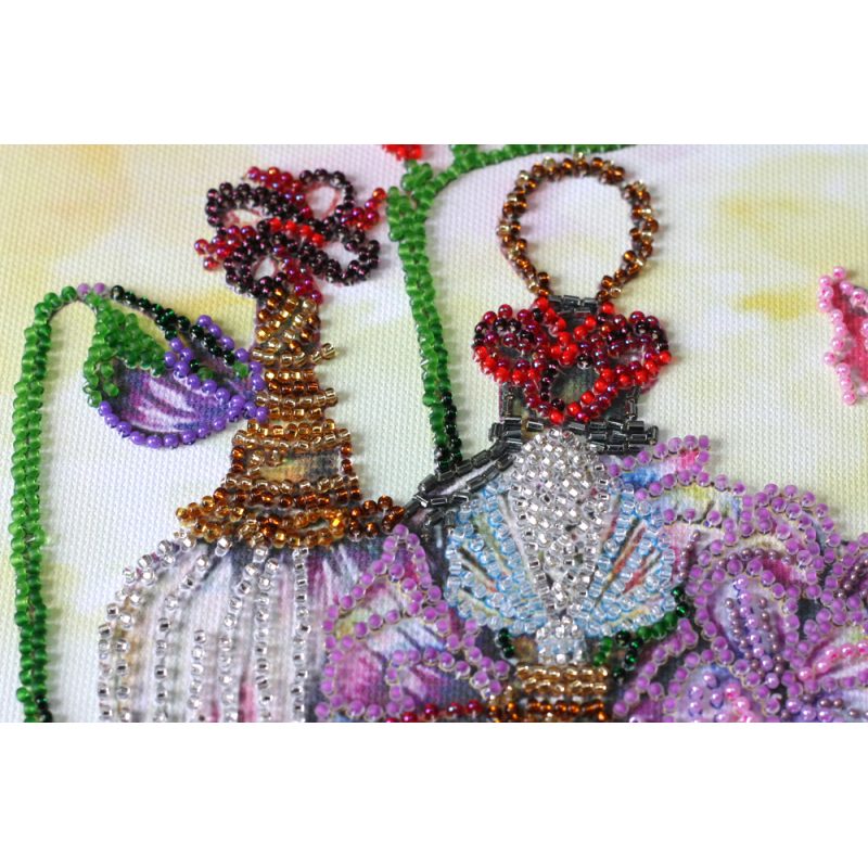 Main Bead Embroidery Kit Floral trail